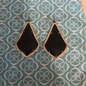 Black Kendra Scott earrings